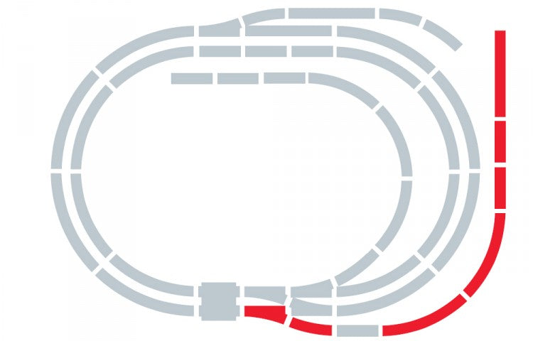 Hornby track sales pack a