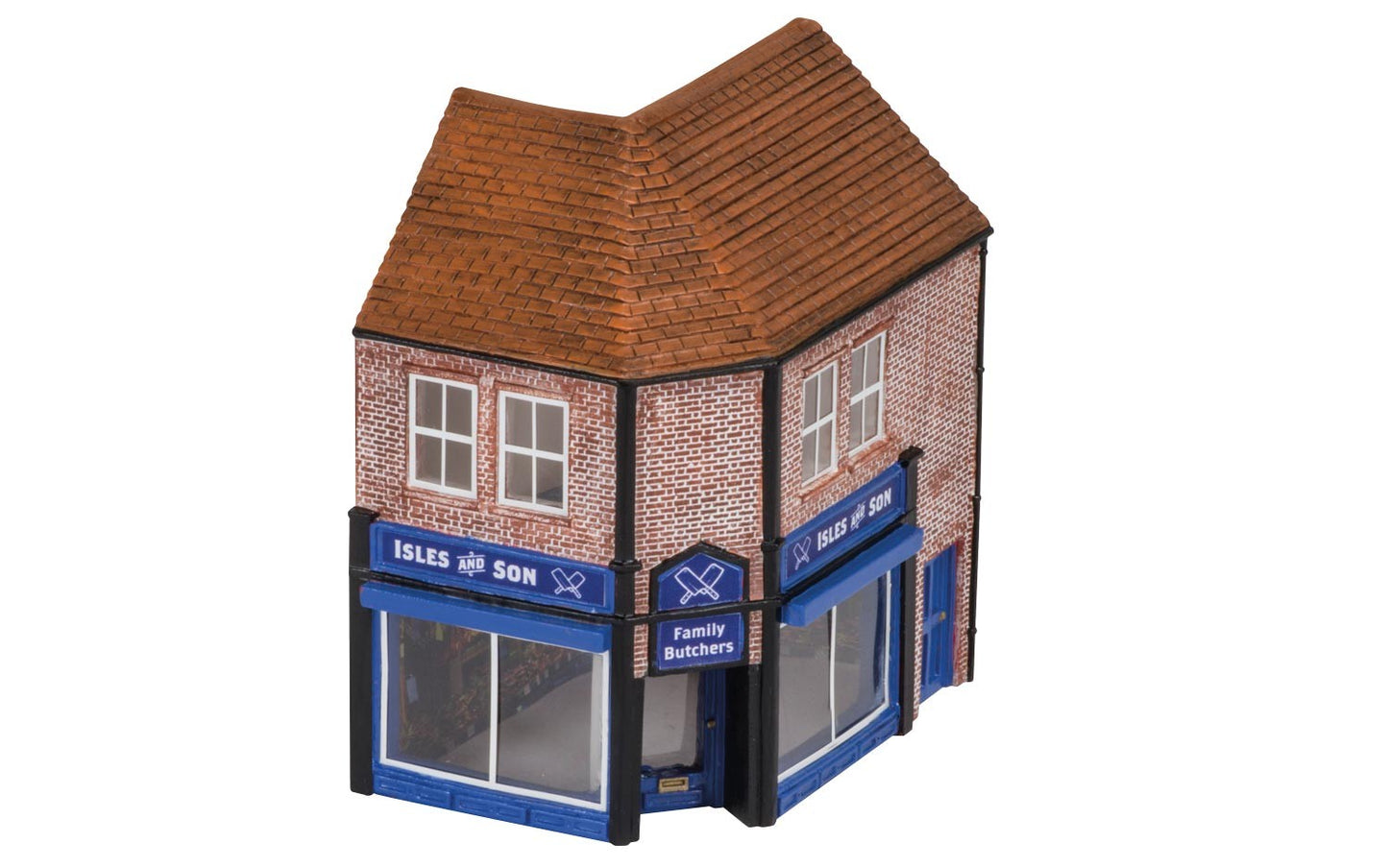 Hornby R9845 OO Assembled Skaledale Isles and Son Family Butchers Building