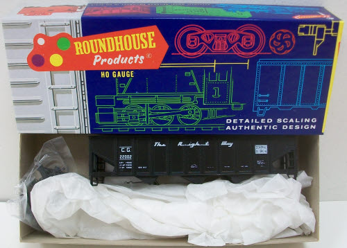 Roundhouse 906 Central Of Georgia Triple Hopper HO Kit