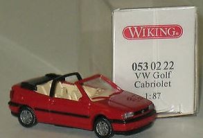 Wiking 0530222 HO Volkswagen Golf Cabriolet