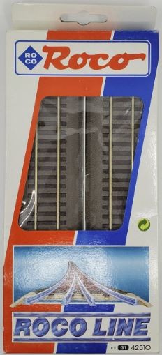 Roco 42510 HO Scale G1 230mm VP6 Straight Track Sections (Pack of