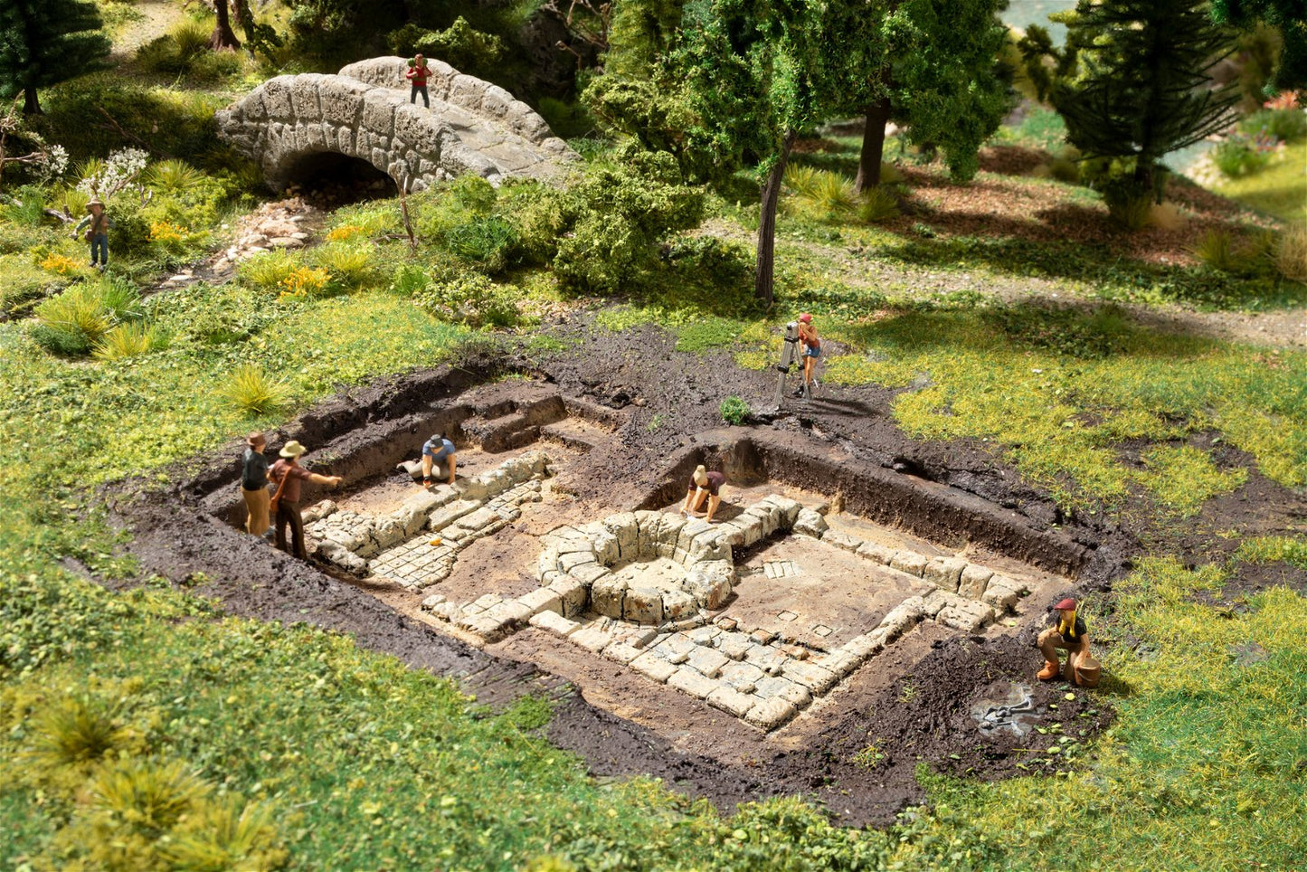 Noch 58615 HO/TT/N Roman Baths Excavation