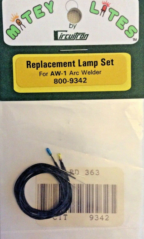Circuitron 9342 Replacement Light Bulb Set for AW-1 Arc Welder