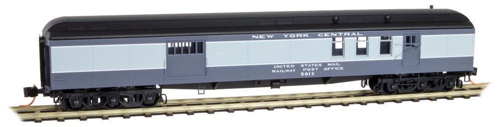 Micro-Trains 14800130 N New York Central 70' Heavyweight Mail Baggage Car #5013