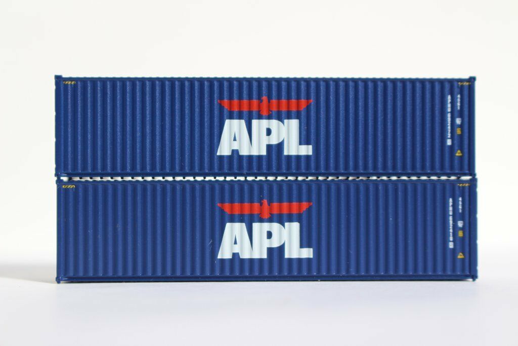 JTC Model Trains 405003 N APL 40' High-Cube Container with Magnetic