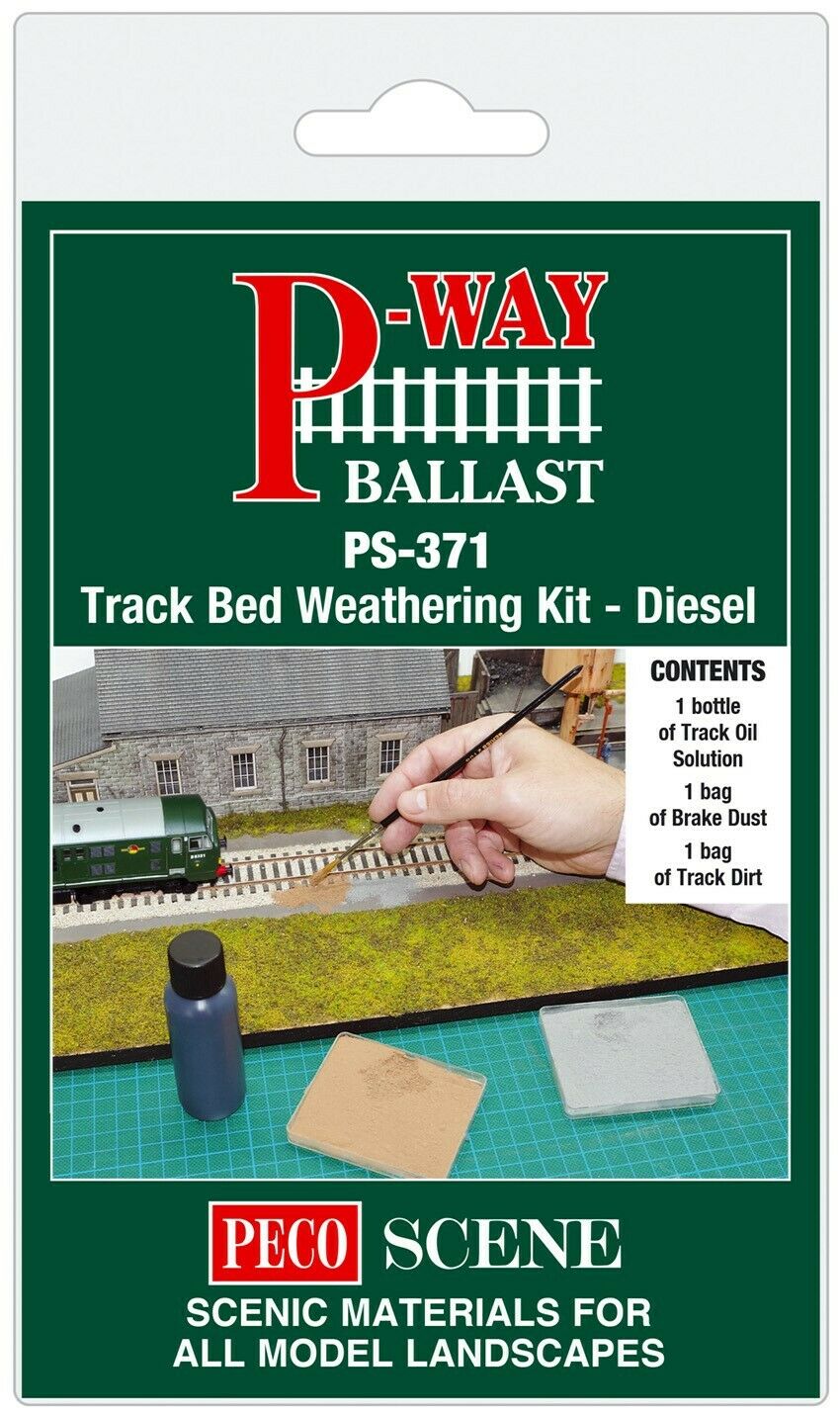 Peco PS-371 Diesel Track Bed Weathering Kit
