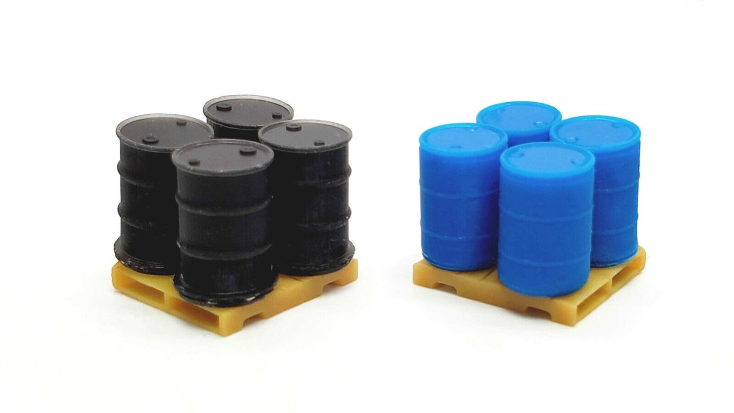 All Scale Miniatures 1601946 N Drum Kit (Pack of 10)