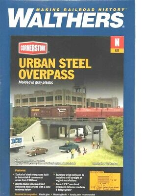 Walthers 933-3871 N Urban Steel Overpass Kit