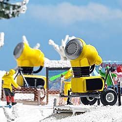 Busch 1169 HO Snow Cannon (Pack of 2)