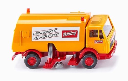Wiking 064205 HO Bölling - 1973 Mercedes-Benz Street Sweeper