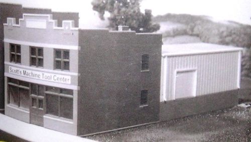 Pikestuff 541-0101 HO Scott's Machine Tool Center Building Kit