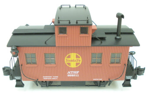Aristo-Craft 22505C G Scale Santa Fe Bobber Caboose
