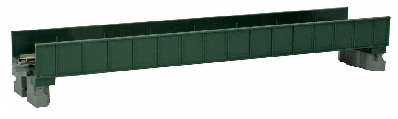 Kato 20-451 N 7-5/16" Green Single Track Plate Girder Bridge