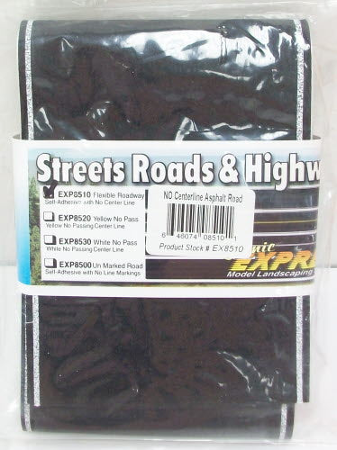 Scenic Express EXP8510 Streets & Highways No Centerline Asphalt Road