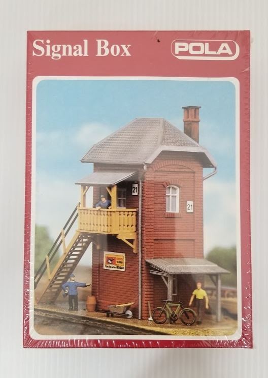 Pola 11512 HO Scale Signal Box Plastic Model Building Kit