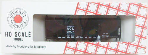 Stewart 10182 HO Atlantic Coast Line 55-Ton 2-Bay Fishbelly Hopper #81977