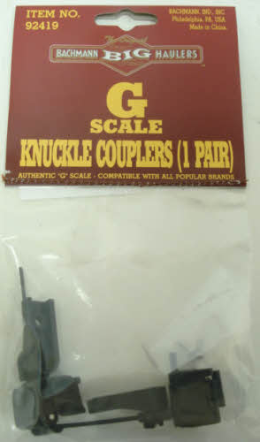Bachmann 92419 G Scale Knuckle Couplers-1 Pair