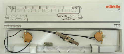 Marklin 7320 HO Passenger Car Interior Lighting Kit – Trainz