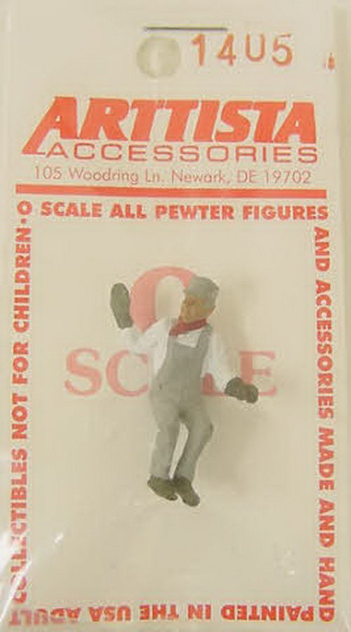 Arttista 1405 O Engineer Pewter Figure