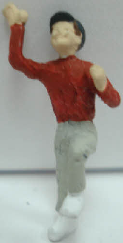 Arttista 1253 Boy Climbing Slide Pewter Figure