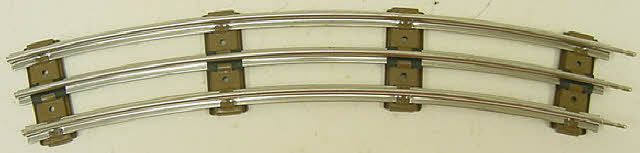 K-Line K-0212 O-27 Gauge 42" Tubular Curved Track Section