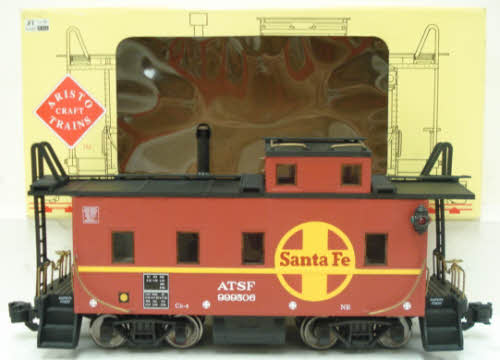Wagon Caboose Aristo Craft Trains - Échelle G - Réf REA-42107 - Neuf Jamais Roulé