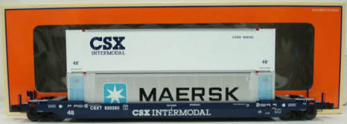 Lionel 6-17588 CSX Husky Stack Flatcar NIB