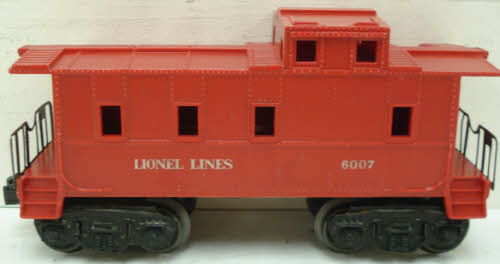 Lionel 6007 Vintage O Lionel Lines SP Caboose