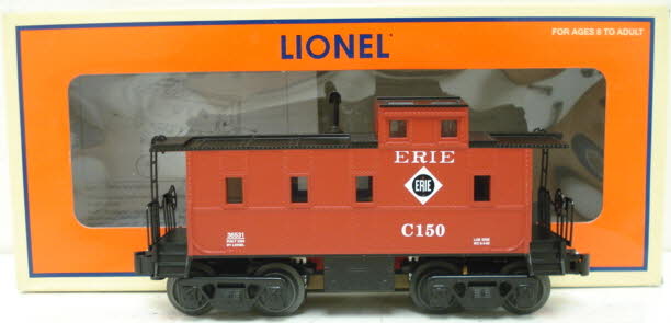 Lionel 6-36531 O Gauge Erie Illuminated Caboose #C150
