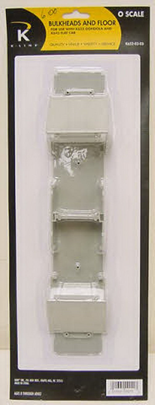K-Line K652-03-03 O Scale Gondola Bulkheads and Floors