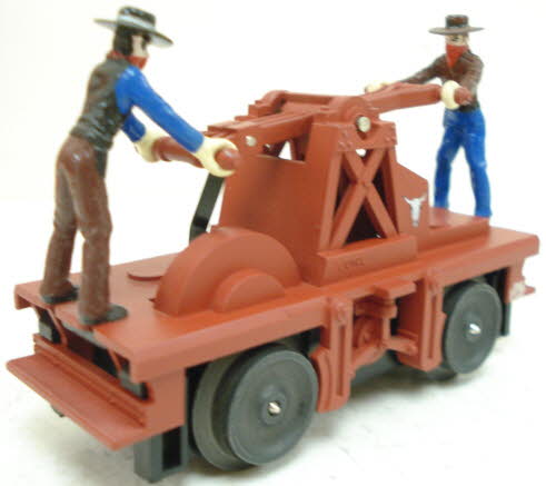 Lionel 6-18467 O Gauge Train Robbery Bandit Handcar