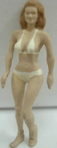 Arttista 1456 Woman in Bikini Walking Pewter Figure