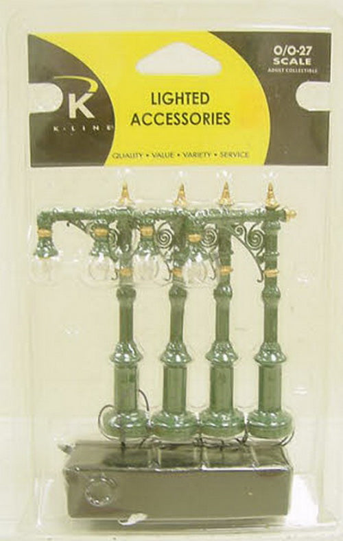 K-Line K010506 O And O-27 Victorian Street Lamp Post (Pack of 4)