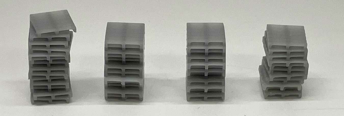 Phoenix Precision Models 30525 N Tall Pallet Stacks 3D Printed Kit (Pack of 4)