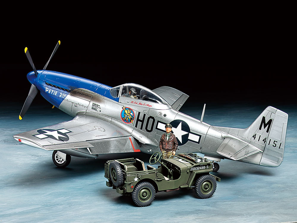 Tamiya 25205 1:48 US NA P-51D Mustang Military Aircraft Plane Model Kit