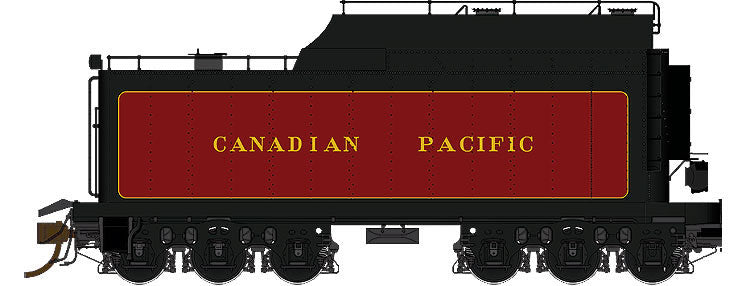 Rapido Trains 600093 HO Canadian Pacific 12,000 Gallon Oil Conversions Tender