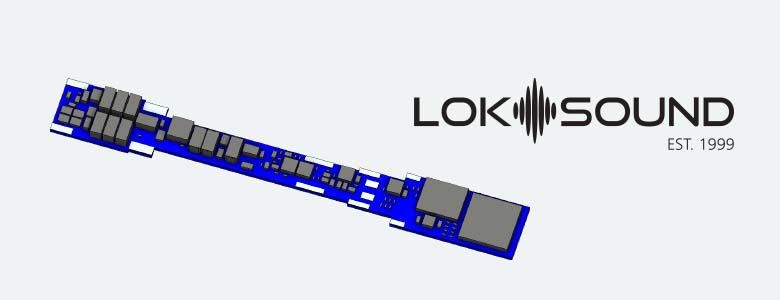 ESU 58751 N LokSound 5 Micro DCC Direct Atlas Legacy Blank Decoder with Speaker