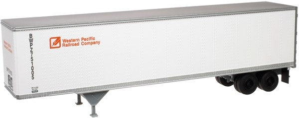 Atlas 12243 HO Western Pacific 45' Pines Trailer # BWPZ 751005