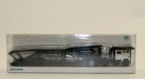 Walthers 933-1200 HO White Ford LNT 9000 Auto Carrier Trailer