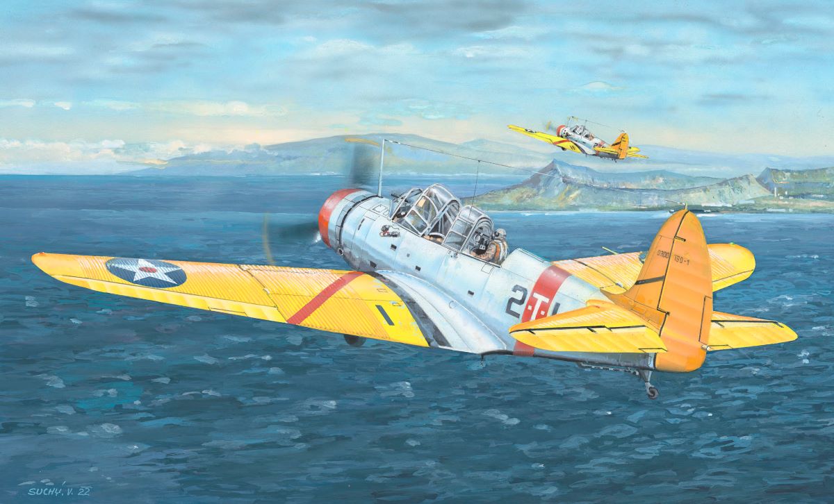 Trumpeter 02226 1:32 TBD-1 Devastator Military Aircraft Plane Model Kit