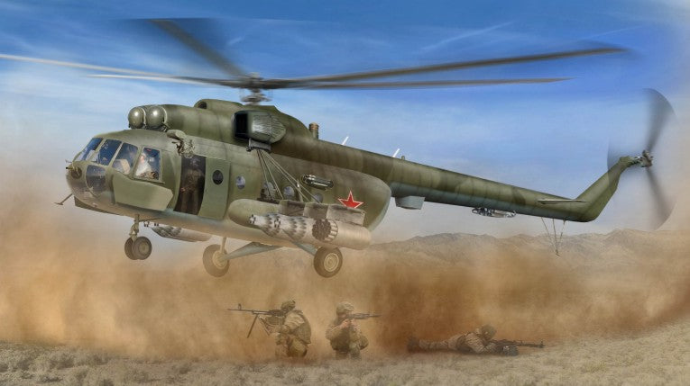 Trumpeter 05815 1:48 Mi-8MT Hip-H Military Aircraft Helicopter Model Kit