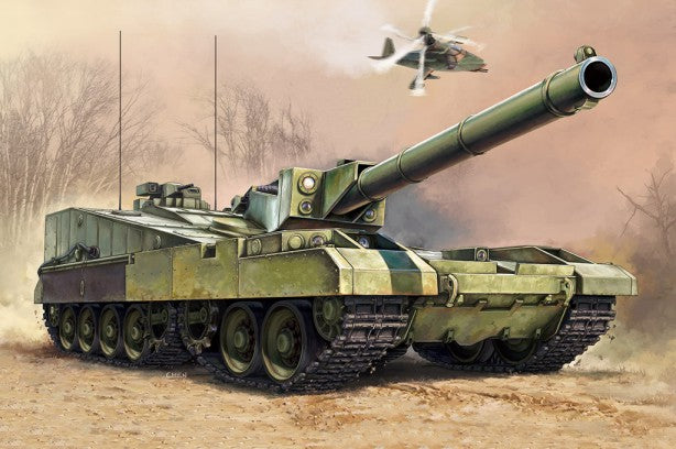 Trumpeter s 09598 1:35 Object 490B Soviet Military Tank Model Kit