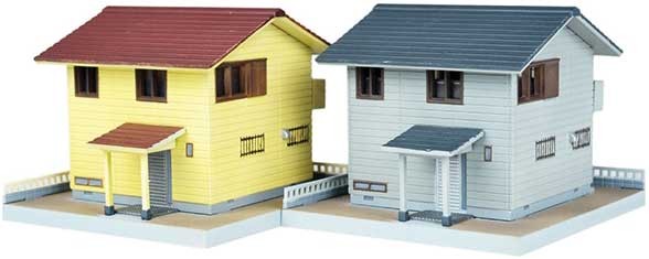 TomyTec 285946 N Modern Homes Kit (Set of 2)