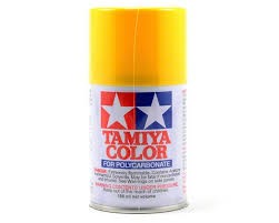 Tamiya 86006 PS-6 Yellow 100 ml Spray Paint Can