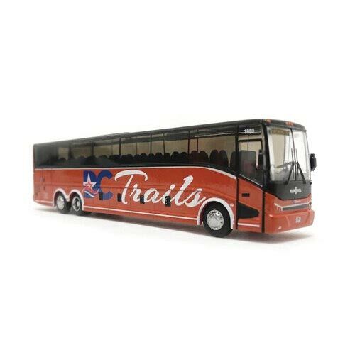 Iconic Replicas 870225 HO DC Trails VanHool CX-45 Motorcoach Bus