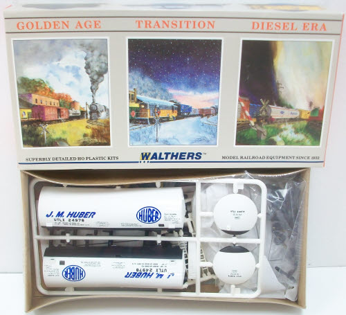 Walthers 932-5159 HO Scale Huber 40' Tank Car #24963 Kit