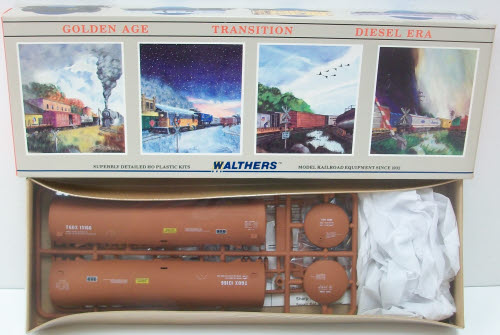 Walthers 932-5205 TGOX HO Scale 54' Tank Car Road Number May Vary Kit