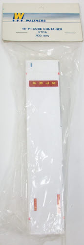 Walthers 933-1810 HO Scale Xtra 48'' Hi-Cube Container