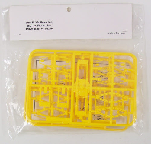 Walthers 933-3511 Track Bumpers 12 ( Yellow)