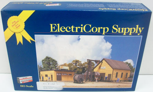 Walthers 933-3611 HO Gold Ribbon Series ElectriCorp Supply Building Kit